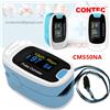 CONTEC Finger Pulse Oximeter SpO2 Oxygen Monitor Blood Pressure Saturation Oximetry CE