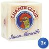 Chanteclair 3x Chanteclair Sapone Bucato 250 Grammi Cubo Marsiglia