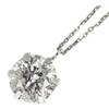 Nessuno Nuovissima collana con ciondolo in diamante Pt900/ Pt850 LDH 1,268 ct H I1 sc...