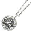 Nessuno Nuovissima collana con ciondolo in diamante Pt900/ Pt850 LDH 1,157 ct J SI2 s...