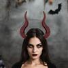 Fascia da diavolo per Halloween, decorazione per spettacoli teatrali, feste