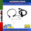 RETEVIS Auricolare PTT con Laringofono - Throat Mic Baofeng UV-5R Kenwood Radioamatori