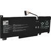 vhbw Batteria per MSI Katana GF76 12UE-065RU 12UE-058XES 12UGS 4600mAh 11,4V