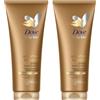 Dove Lozione Corpo Autoabbronzante Summer Revived, Per Pelli Medie e Scure, Abbronzatura Graduale, Finish Naturale, Pelle Luminosa, 72H di Idratazione, Con Estratto di Aloe Vera e Glicerina, 2x 200ml