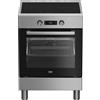 BEKO FSE69300X CUCINA A INDUZIONE 60x60 4 ZONE FORNO ELETTRICO VENTILATO A INOX