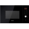 Edesa Microonde Encastre 2530-IG BK Grande Capacità 25 Litri Grande Potenza 900 W Grill 1200 W Interno Acciaio Inox Porta Touch 5 Livelli Display Tecnologia LED Pulsanti Touch Colore Nero