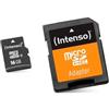 Intenso scheda di memoria microsdhc da 16 gb, class 10 (con adattatore sd) - ottimo per cellulari, smartphone, tablet android, tablet PC e molto altro.