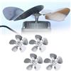 Wind leaf Lame Ventilatore Motore Condensatore in Alluminio e Plastica per Varie Applicazi
