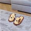 Pantofole per mocio in morbida ciniglia comode scarpe per mocio per la casa,