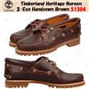Timberland Heritage Noreen 3 occhielli marrone cucito a mano 51304 taglia uomo