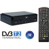 MAJESTIC DEC665HD DECODER DIGITALE TERRESTE DVB-T2 FULL HD HDMI SCART USB