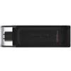 Kingston Chiavetta USB 128GB DATATRAVELER 70 Black DT70