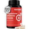 ORBIS TESTOWIT Integratore Naturale per Uomini Supplemento per la Regolazione Ormonale