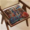 Cuscino per sedia Boho Tatami per soggiorno, bar, versatile, morbido e