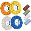 Kit di lucidatura per parafanghi Airway 8x Ruota lucidante da 8" in acciaio