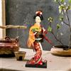 Bambole etniche giapponesi Geisha Figurine in miniatura da 9 pollici per