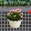 Supporto per piante in vaso da fiori da appendere al muro per ringhiera