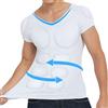 Camicia da uomo con muscoli finti, spalle finte per matrimoni cosplay,
