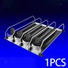 Organizzatore di bevande Vassoio pusher Gadget da cucina Lattina