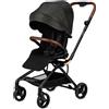 Momi ADELLE - Passeggino Leggero Pieghevolei a partire da 6 mesi nero oro Momi