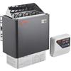VEVOR Stufa per Sauna Stufa Elettrica per Sauna 6 kW, Riscaldatore Portatile per Sauna Interno/Esterno 400 V 3 N con Timer da 3 Ore con Regolatore Digitale Uso Domestico 5-9 m³ Spa Commerciale Hotel