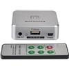 Music Digitizer 3.5mm RCA Audio Capture Adapter Recorder MP3 USB Flash Drive