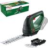 Bosch Home and Garden Cesoia per erba a batteria AdvancedShear 18V-10 (senza batteria, sistema 18 Volt, fino 85 m² di taglio, con lame rifilasiepi e erba, in confezione cartone)