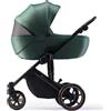 Kinderkraft Duo Prime 2 Passeggino Duo Leggero 0-22 Kg + Carrozzina Borsa Green