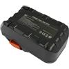Avizar, Batterie per utensile AEG BS 18 BSB 18 L1830R 18V 3000mAh Li-ion, Nero