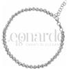 bracciale mille luci oro bianco 18kt grammi 5,50 cm20