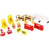 Giocattoli per segnaletica stradale Montessori, set da gioco per bambini