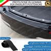 ESL PROTEZIONE NERA SOGLIA PARAURTI POSTERIORE BAGAGLIAIO IN GOMMA PER FORD FUSION
