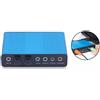 Scheda Audio Esterna USB 5.1 Scheda Audio Ottica Del Suono Surround, Blu