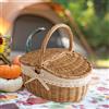Cestino da picnic in vimini Cestino da picnic San Halloween Compleanno con