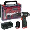 METABO POWERMAXX BS BASIC KIT TRAPANO AVVITATORE A BATTERIA MOD. 600080710 EAN 4