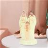 Statua Sacra Famiglia con Bambino, Figurina Religiosa Gesù Maria Giuseppe