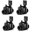 Suinga Set di 4 Elettrovalvola irrigazione 1" 24V 100HV Rain Bird. Funziona con