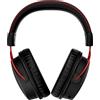 HP HyperX Cloud Alpha - Cuffie da gaming wireless (nere-rosse)