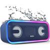 DOSS SoundBox Pro+, Cassa Bluetooth Speaker 24W,IPX5,15H No Stop,BLU.