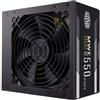 COOLER MASTER ALIMENTATORE MWE 550W V2 230V 80PLUS BRONZE ATX 120MM FAN ACTIVE,