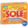 Sole 36x Bundle Sole Sapone Bucato 250 Grammi 2 Pezzi Giallo