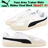 Puma Army Trainer White Nimbus Cloud Black 386607-01 taglia uomo