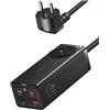 BASEUS Caricatore USB C, Baseus Alimentatore GaN III PD 65W, Stazione di Ricarica USB C