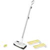 Kärcher SC 1 Upright Scopa a vapore, tempo di riscaldamento: 30 s, superficie coperta: circa 30 m², serbatoio: 0,2 l, 2,1 kg, ugello per pavimenti, 2 panni in microfibra, cartuccia anticalcare