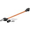 Goobay 71408 Impermeabile Cavetto Antenna Coax Passaggio Finestra SAT, Estremamente Piatto (0.3mm), 0.2m Lunghezza del Cavo