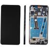 Compatibile per Huawei TOUCH SCREEN SCHERMO HUAWEI P30 LITE LCD DISPLAY CON FRAME NERO (VERS 24MP)