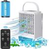 Climatizzatore mobile, mini climatizzatore portatile, 4 in 1, portatile, mini