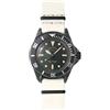 VAGUE WATCH Co. Vague Watch Company BLK SUB Nero Militare GUIDIROSELLINI BS-L-N003 Bianco