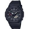 G-shock Cinturino in gomma da uomo Casio GA-B2100-1AJF G-Shock GA-B2100 Series