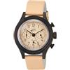 VAGUE WATCH Co. Orologio cronografo Vague Watch Company 2EYES 2C-L-001 beige